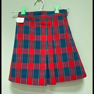 Girl’s Blue/Red Uniform Skort by Royal Park